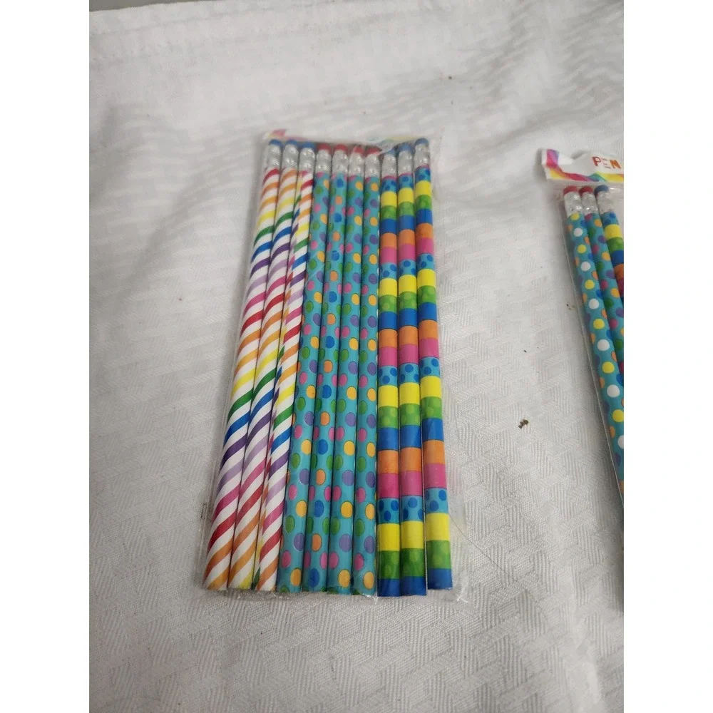 Trailmaker #2 Pencils Horizon Group Patterned Pencils and Ballpoint Pen Bundle
